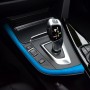 Центральная обертка Car Crap Central Control Decorative для BMW 3 серии 3GT / 4 Series 2013-2019, левый привод (Sky Blue)