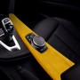 Центральная консольная панель Car-Sude Vrap Decorative для BMW 3 серии 3GT / 4 Series 2013-2019, левый привод (желтый)