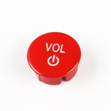 Car Audio Volume Button for BMW X7 G07 2019+, Left and Right Drive(Red)