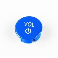 Car Audio Volume Button for BMW X7 G07 2019+, Left and Right Drive(Blue)