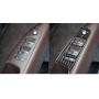 6 in 1 Car Carbon Fiber Window Glass Lifter Panel Decorative Sticker for Audi Q7 2008-2015, Left Drive