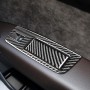 6 in 1 Car Carbon Fiber Window Glass Lifter Panel Decorative Sticker for Audi Q7 2008-2015, Right Drive