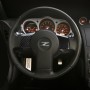 Углеродное рулевое колесо, декоративная наклейка рулевого колеса для Nissan 350Z 2006-2009