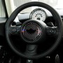 2 ПК, Красный синий цвет рулевого колеса R, углеродное волокно декоративная наклейка для BMW Mini R55 / R56 / Countryman R60 / Peceman R61