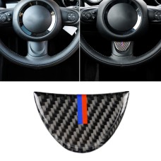 Red Blue Color Car Steering Wheel Carbon Fiber Decorative Sticker for BMW Mini R53 / R55 / R57 / R58 / R59 / R60 / R50 / R52 / F55 / F56