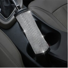 2 PCS Car Diamond-Studded Interior Products Personalized Protective Sleeve Handbrake Cover