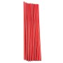 10 Packs Car Air Conditioner Vent U-shaped Electroplating Decorative Strip(Plating Red)