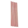 10 Packs Car Air Conditioner Vent U-shaped Electroplating Decorative Strip(Red White Grid)