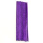 10 Packs Car Air Conditioner Vent U-shaped Electroplating Decorative Strip(Green Ice Purple)