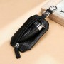 TP-9016 Litchi Texture Waterproof Zipper Car Key Bag (Green)