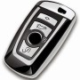 Кейс Care Car Car Car Care Care Care Care Care Care с ключевым кольцом для серии BMW 3 /5 (Silver)