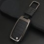 A Style Car Auto Buckle Key Shell Colorful Ring Zinc Alloy Car Chain Shell Car Key Shell Case for PAOJUN, Random Color Delivery