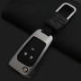 A Style Car Auto Buckle Key Shell Zinc Alloy Car Chain Shell Car Key Shell Case Key Ring for Buick, Random Color Delivery