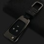 A Style Car Auto Buckle Key Shell Zinc Alloy Car Chain Shell Car Key Shell Case Key Ring for Buick, Random Color Delivery