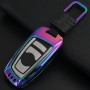 B Style Car Auto Buckle Key Shell Zinc Alloy Car Remote Control Shell Car Key Shell Case for BMW, Random Color Delivery