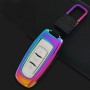 B Style Car Buckle Key Shell Zinc Alloy Car Key Shell Case Key Ring for Geely, Random Color Delivery