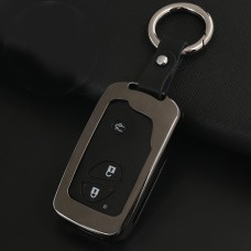 Car Buckle Key Shell Zinc Alloy Car Key Shell Case Key Ring for Lexus, Random Color Delivery