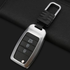 B Style Car Buckle Key Shell Zinc Alloy Car Key Shell Case Key Ring for Kia, Random Color Delivery
