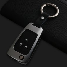 Car Buckle Key Shell Zinc Alloy Car Key Shell Case Key Ring for Chevrolet, Random Color Delivery