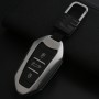 B Style Car Buckle Key Shell Zinc Alloy Car Key Shell Case Key Ring for Citroen, Random Color Delivery