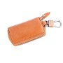 Universal Pure Cow Leather Waist Hanging Zipper Wallets Key Holder Bag (No Include Key)