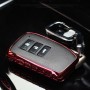 TPU Plating Drop-proof Car Auto Universal Key Ring Protection Cover for Lexus(Red)
