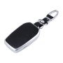 Car Auto PU Leather Luminous Effect Key Ring Protection Cover for CX-X5(Silver)