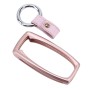 Car Auto Universal Metal Key Ring Protection Cover for Audi(Pink)