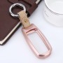 Car Auto Universal Metal Key Ring Protection Cover for Volkswagen(Pink)