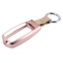 Car Auto Universal Metal Key Ring Protection Cover for Volkswagen(Pink)