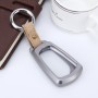 Car Auto Universal Metal Key Ring Protection Cover for Cadillac(Silver)