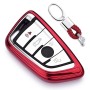 Обълектировочный корпус автомобиля Care Car Care с кольцом с ключом для BMW x5 / x6 (красный)