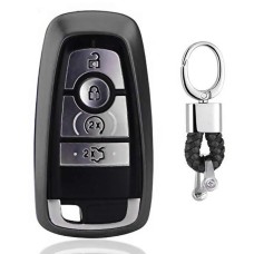Обълектирующий корпус Car Car Care Care с ключом для Ford New Mondeo / New Explorer / New Edge (Black)