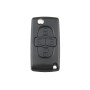 Для Citroen C8 / Peugeot 1007 Car -Keys Замена 4 кнопок Car Caue Case с Grooved, без держателя