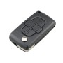 Для Citroen C8 / Peugeot 1007 Car -Keys Замена 4 кнопок Car Caue Case с Grooved, без держателя