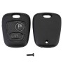 2 PCS Car 307 Mouth Remote Control Key Case Cover for PSA Peugeot Citroen