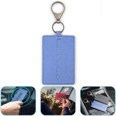 Portable Car Key Card Cover Case for Tesla Model 3(Blue)