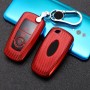 Для Ford Smart 4-Button Car Car TPU ключа ключа защиты ключа с ключом кольцо (красный)