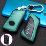 Для Lexus Smart 3-Button Car Car TPU ключа ключа защитной крышки с ключом кольцо (зеленый)