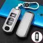 Для Mazda Smart 3-Button Car Car TPU КЛЮЧЕВОЙ КЛЮЧЕЙ КЛЮЧЕЙ КЛЮЧЕЙ КЛЮЧЕСКИЙ КЛЮЧЕЙ КЛЮЧЕЙ (Серебро)