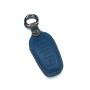 Для Car Cowne Cowne Cowne Leather Key Copective Cover Coase (Blue)