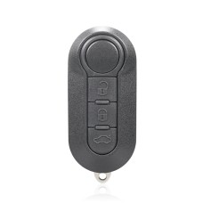 Для кнопки Fiat 3 кнопка складного автомобиля CAR Case Remote Dote Dother Shell SIP22, стиль: кнопка Black Switch