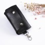 2 PCS Leather Car Key Cover Key Case(Black)