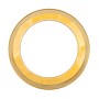 Car Aluminum Steering Wheel Decoration Ring For Cadillac(Gold)