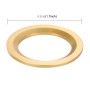 Car Aluminum Steering Wheel Decoration Ring For Cadillac(Gold)