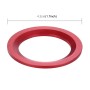 Car Aluminum Steering Wheel Decoration Ring For Cadillac(Red)