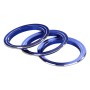 3 PCS Car Aluminum Air Conditioner Knob Case For ATENZA(Blue)