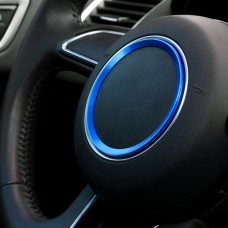 Кольцо для украшения рулевого колеса автомобиля для Audi (Blue)
