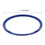 Car Aluminum Steering Wheel Decoration Ring For Audi(Blue)