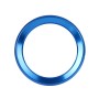 Автомобильное алюминиевое рулевое рулевое кольцо для Volkswagen (синий)